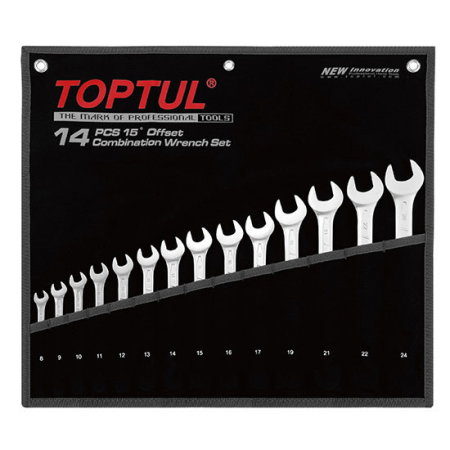 Set chei combinate (Chei fixe, inelare si combinate) - Set chei combinate 6-32 mm (26 piese)