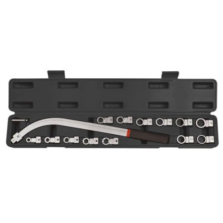 Scule speciale reparatii auto (Scule speciale auto) - Set chei pentru montat curele de distributie, role intinzatoare,trusa 15 piese