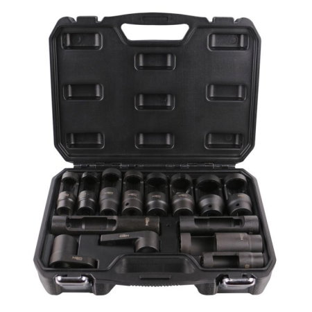 Scule speciale reparatii auto (Scule speciale auto) - Set chei pentru senzor oxigen si injectoare, 14 buc.