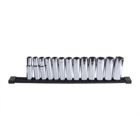 Set tubulare 12 Caneluri (Tubulare, biti si accesorii) - Set chei tubulare lungi 3/8 8-13mm