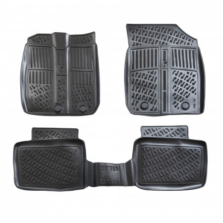 Covorase si Tavite Auto - Set 4 buc Covorase Auto Cauciuc Umbrella Pentru Dacia Spring Electric 2022-
