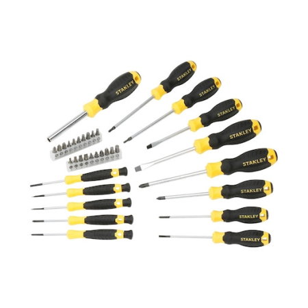 Surubelnite, biti si adaptori (Scule si echipamente service) - Set de surubelnite STANLEYr, 34 buc.