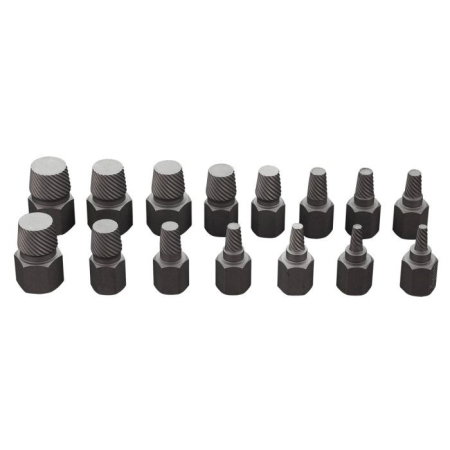 Set extractoare suruburi, 1/2'', 15 piese, CrMo [1]