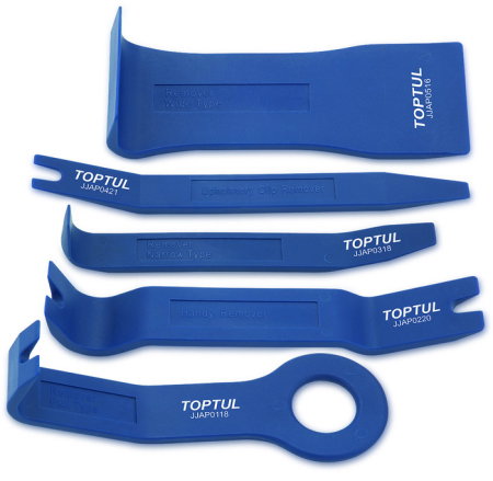 Scule speciale reparatii auto (Scule speciale auto) - Set leviere demontare tapiterie