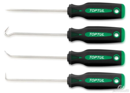 Scule speciale reparatii auto (Scule speciale auto) - Set maner cu carlig (4 piese)