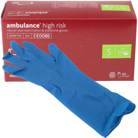 Manusi (Protectia muncii) - Set manusi latex fara pudra S - 50 buc
