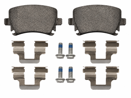 Echipamente Service - Set plăcuțe frână spate Krieger Lucas pentru VW Golf 5 / Golf 6 / Golf Plus