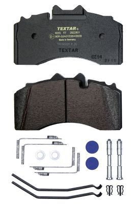 Franare Textar Camioane (Accesorii camioane) - Set placute frana Textar
