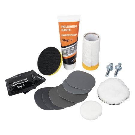 Set restaurare faruri JBM 14 piese pentru faruri matuite si ingalbenite [2]