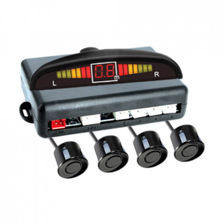 Senzori parcare (Electronice auto) - Set Senzori de parcare Wireless cu afisaj LED