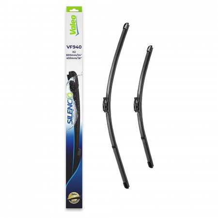 Branduri - Set stergatoare Valeo Silencio 600/450mm VF940 pentru Dacia Duster, Renault Arkana