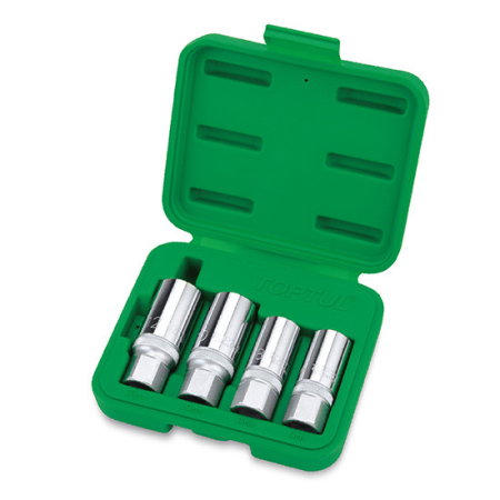 Scule vulcanizare (Vulcanizare si service roti) - Set tubulare extras prezoane 1/2 (4buc)