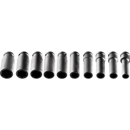 Set tubulare impact 1/2" lungi, 10 buc (10, 12, 13, 14, 15, 17, 19, 21, 22, 24mm) CR-MO [1]