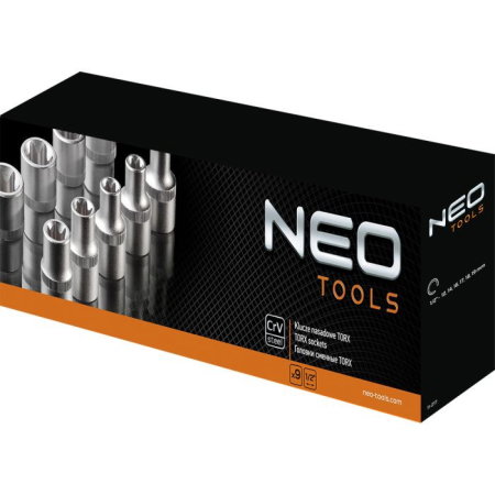 Set tubulare Torx1.2'' CrV 9 bucati [1]