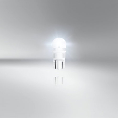 Set 2 becuri auxiliare LED W5W 12V Osram White Blister 6000K [2]