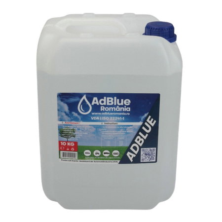 AdBlue - Soluție AdBlue 10 Litri cu Pâlnie (Euro IV, V, VI) - Canistră HDPE