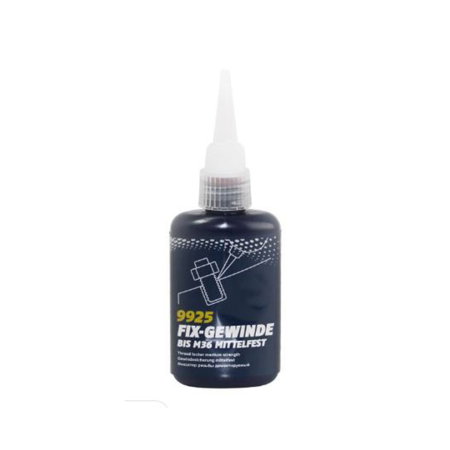 Adezivi si benzi adezive - Soluție Blocare Șuruburi Mannol Fix-Thread, 50g – Rezistență la Vibrații și Temperatură