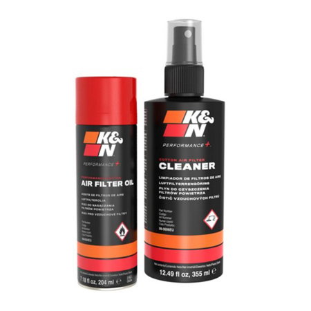 Branduri - Kit întreținere filtru aer K&N 99-5000EU aerosol 204ml + cleaner 355ml