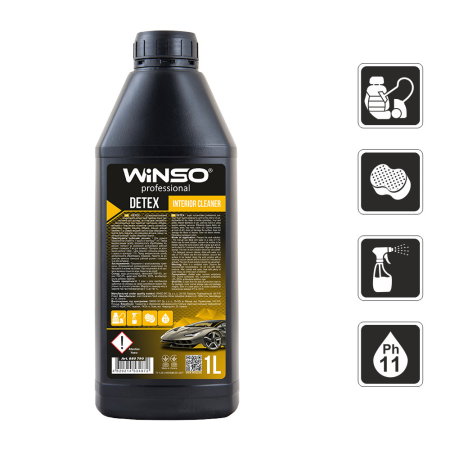 intretinere tapiterie (Cosmetice si intretinere auto) - Solutie curatare interior auto Winso Professional DETEX Interior Cleaner 1L
