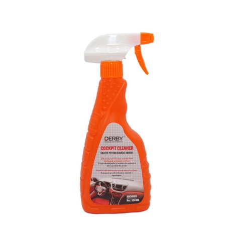 intretinere tapiterie (Cosmetice si intretinere auto) - Solutie curatat bordul, cu pulverizator 500ml DERBY
