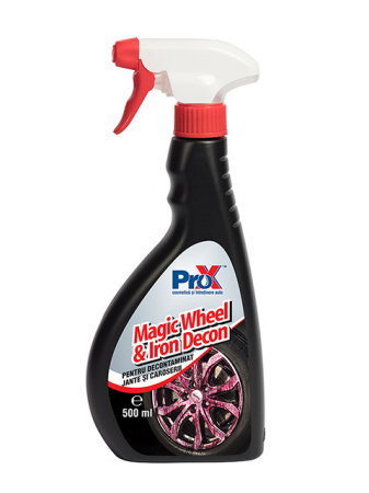 intretinere jante (Cosmetice si intretinere auto) - Solutie curatat jante ProX Magic wheel and Iron Decon 500 ml