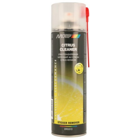 Indepartare etichete (Solutii chimice) - Solutie de curatare reziduuri MOTIP, Citrus cleaner 500ml