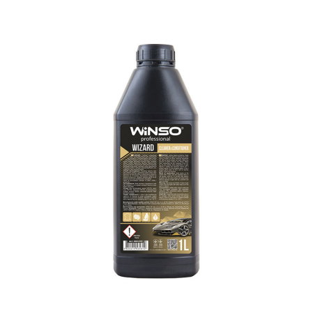 intretinere piele (Cosmetice si intretinere auto) - Solutie intretinere piele Winso Professional WIZARD Leather Cleaner-Conditioner 1L