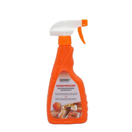 intretinere piele (Cosmetice si intretinere auto) - Solutie intretinut tapiteria din piele, cu pulverizator 500ml DERBY