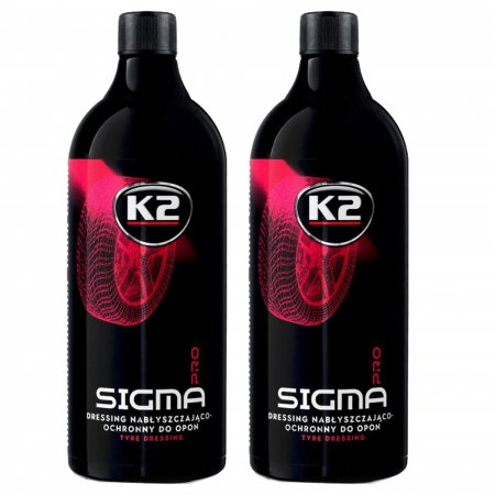 Pachet 2 x solutie K2 Sigma Pro pentru anvelope 1 l [0]