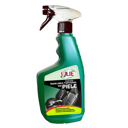 intretinere piele (Cosmetice si intretinere auto) - Solutie pentru curatarea tapiteriei din piele Jolie 450 ml