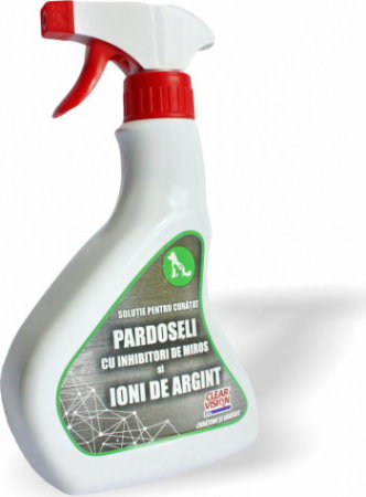 Solutie curatat pardoseli (Curatenie service) - Solutie pentru curatat pardoseli Clear Vision cu ioni de Argint si inhibitori de miros 500 ml