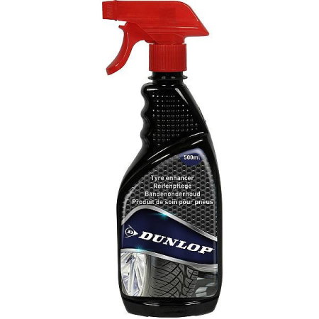 intretinere anvelope (Cosmetice si intretinere auto) - Solutie pt curatarea si intretinerea anvelopelor Dunlop 500ml