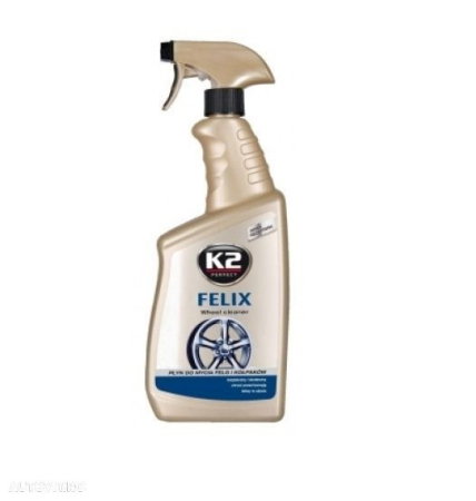 intretinere jante (Cosmetice si intretinere auto) - Solutie pt. curatat jante K2 Felix 770ml