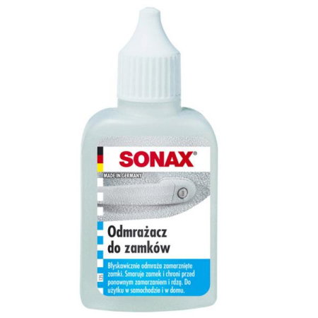 Produse si accesorii auto pentru sezonul rece (Produse SONAXr) - SONAX Solutie dezghetare incuietori, cod 331541