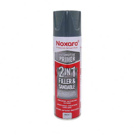 Grund (Chimice auto) - Spray 2in1 primer + filler gri 500ml