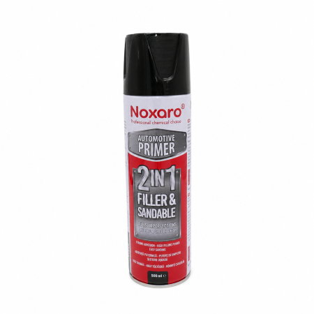 Grund (Chimice auto) - Spray 2in1 primer + filler negru 500ml