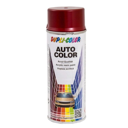 Produse Dupli-Color (Chimice auto) - Spray auto MET  Rosu Toreador Duplicolor