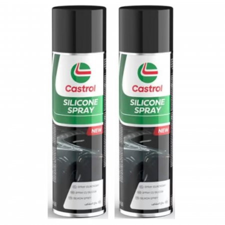 Branduri - Pachet 2 x Spray Castrol cu silicon pentru metal si plastic 500 ml