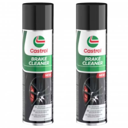 Branduri - Pachet 2 bucati spray Castrol pentru curatat frane 500ml