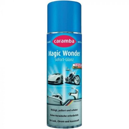 Polish and ceara (Cosmetice si intretinere auto) - Spray ceara pentru curatare si polisare Caramba Magic Wonder 250ml