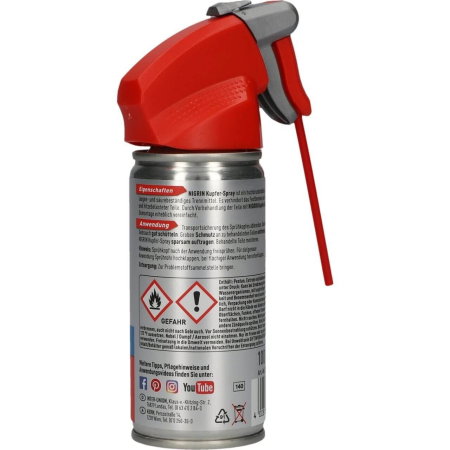 Pasta Cupru (Vaseline) - Spray cupru, Nigrin, 100 ml