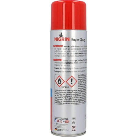 Pasta Cupru (Vaseline) - Spray cupru, Nigrin, 500 ml