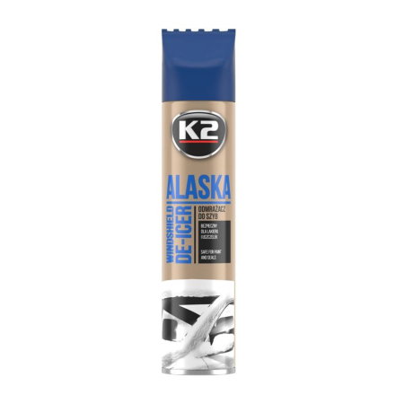 Branduri - Spray Degivrant Parbriz K2 ALASKA - 300 ml, Acțiune Instantanee (Anti-Gheață -70°C)