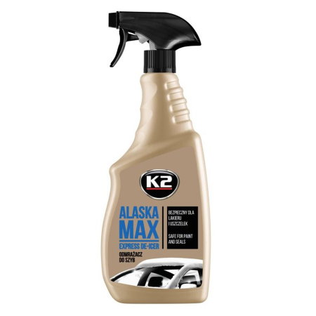 Branduri - Solutie Degivranta Parbriz K2 ALASKA - 700 ml, Acțiune Instantanee (Anti-Gheață -70°C)