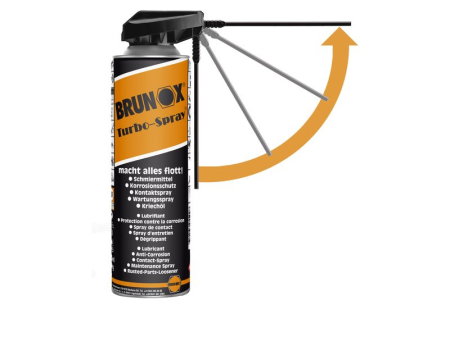 Spray degripant lubrifiant Brunox Turbo Power Click 500ml [4]