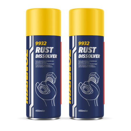 Pachete - Pachet Economic 2 buc. Spray Degripant MANNOL Rust Dissolver 9932, 2 x 450 ml (Total 900 ml)