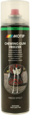 Indepartare Guma de mestecat (Cosmetice si intretinere auto) - Spray indepartare guma de mestecat Motip Chewing Gum Freezer 500 ml