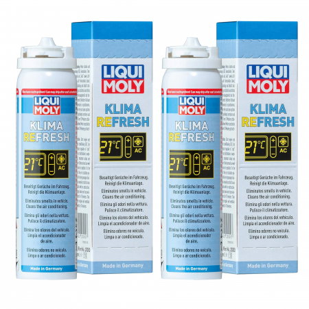 Branduri - Pachet x 2 Spray Klima Refresh Liqui Moly pentru curatarea sistemului AC auto 75 ml