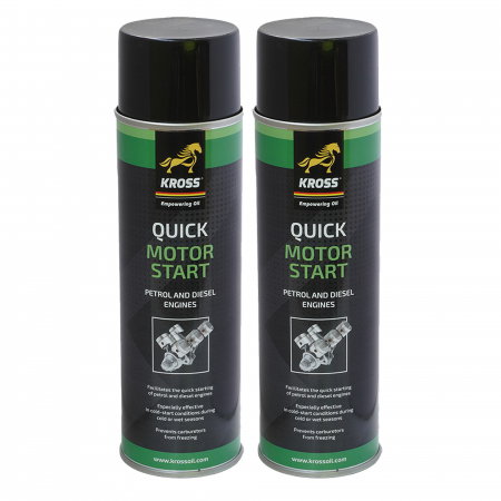 Branduri - Pachet 2 buc Spray Kross pentru pornire rapida motor 500 ml
