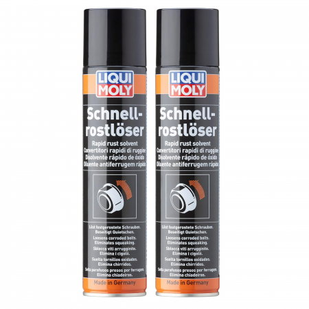 Solutii Chimice - Pachet 2 x Spray Liqui Moly pentru îndepărtarea ruginii cu efect rapid 300 ml